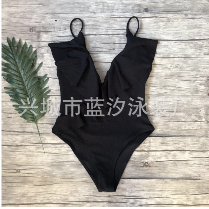 [Thanh lý] Bikini liền chéo vạt xẻ hông cao siêu hot | BigBuy360 - bigbuy360.vn