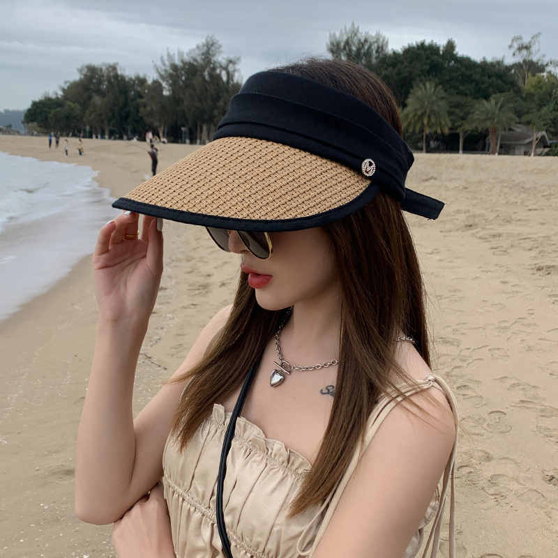 Mũ hở chóp vành rộng thời trang nhiều màu sắc cho nữ
