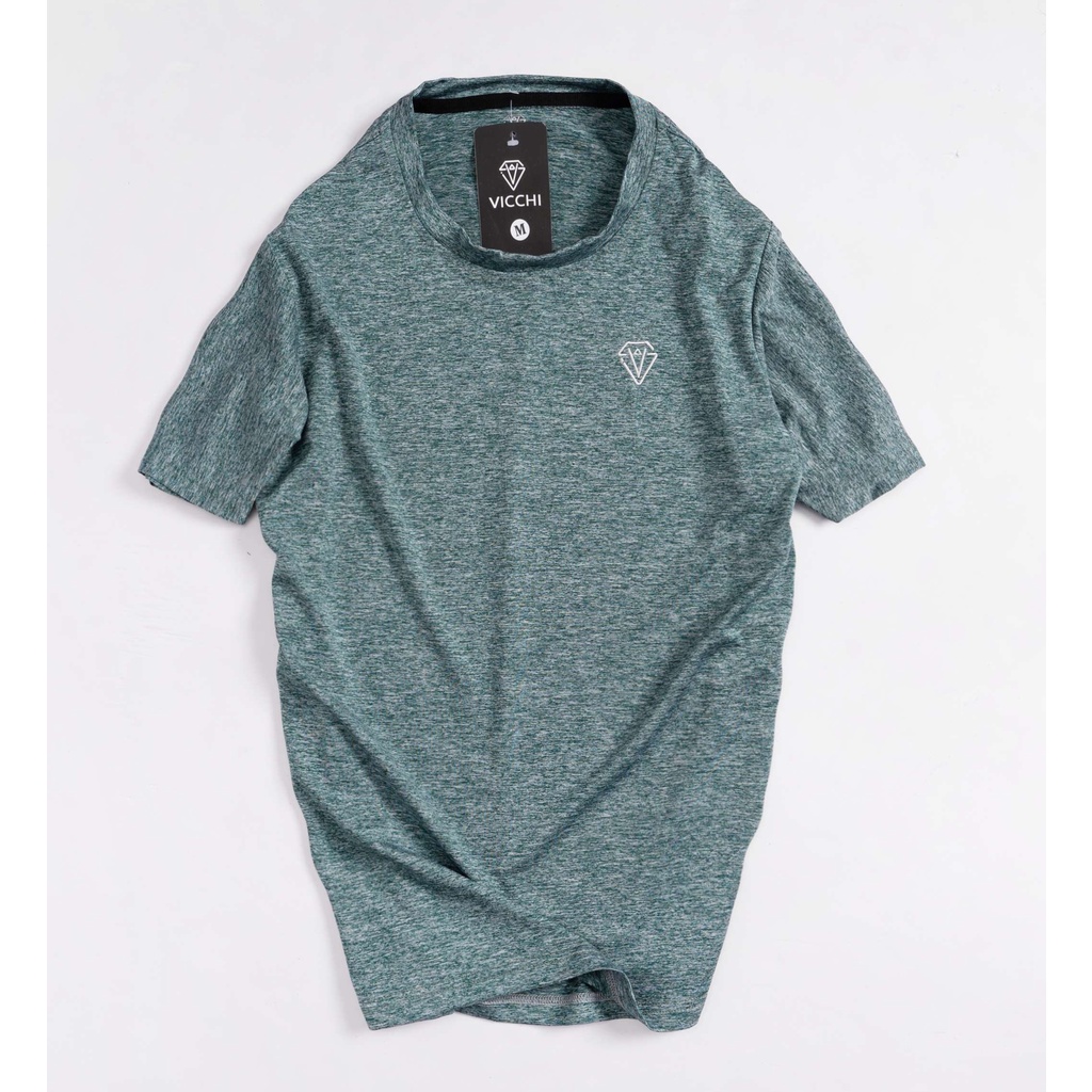 Áo thun nam,áo phông thể thao nam ngắn tay cổ tròn vải cotton mát thấm hút mồ hôi