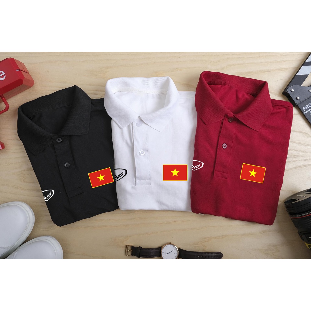 Áo thun nam Polo Việt Nam cổ bẻ trẻ trung áo phông PoloStoreSG co giãn