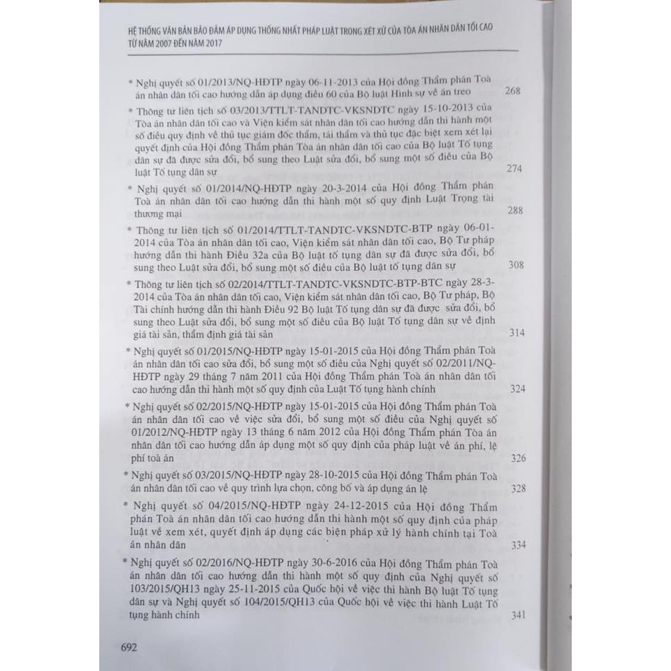 Sách - hệ thống văn bản đảm bảo áp dụng thống nhất nhất pháp luật trong xét xử của tandtc từ 2007- 2017 | BigBuy360 - bigbuy360.vn