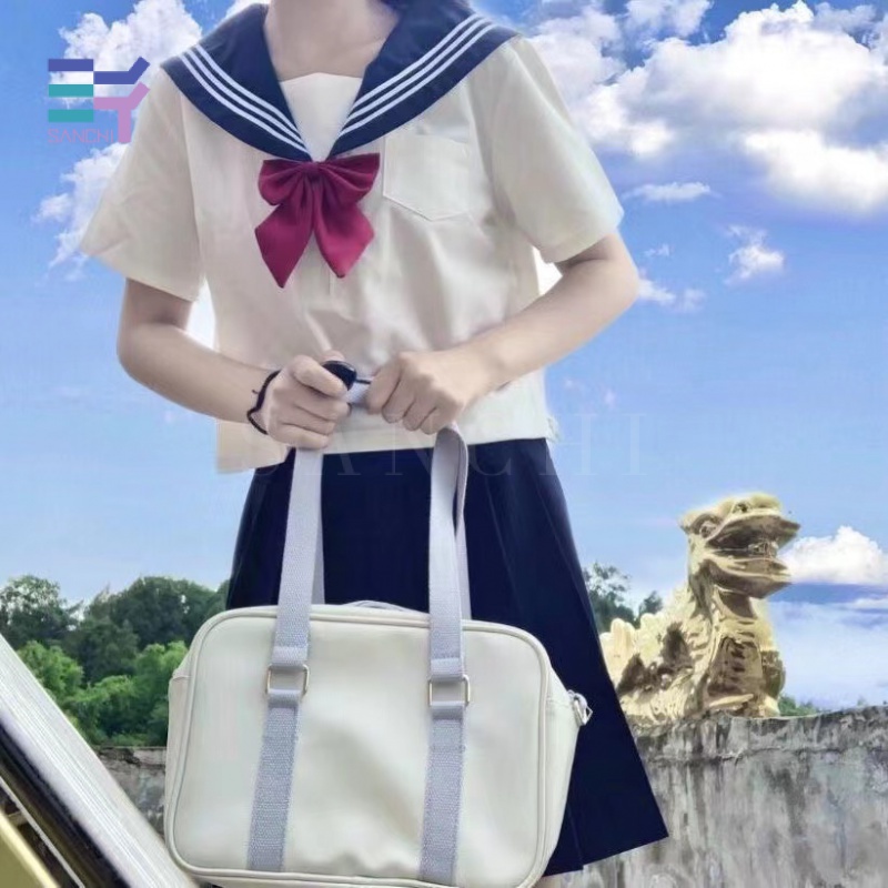 Sanchi Bộ Đồng Phục Học Sinh Nhật Bản Nhiều Kiểu Dáng Phong Cách Preppy Cơ Bản Cho Nữ Sinh