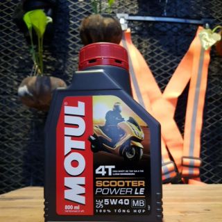 [Daunhot-PhuGia] nhớt xe tay ga, nhớt MOTUL SCOOTER POWER LE 5W40