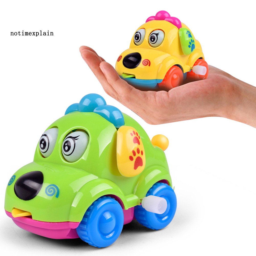 Đồ chơi lên dây cót hình xe chạy chạy theo phong cách hoạt hình dùng cho trẻ nhỏ
