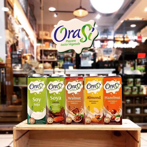 [Mã FMCGMALL giảm 8% đơn từ 250K] Combo 3 hộp sữa hạt Orasi 1L Haze + Almond + Soya