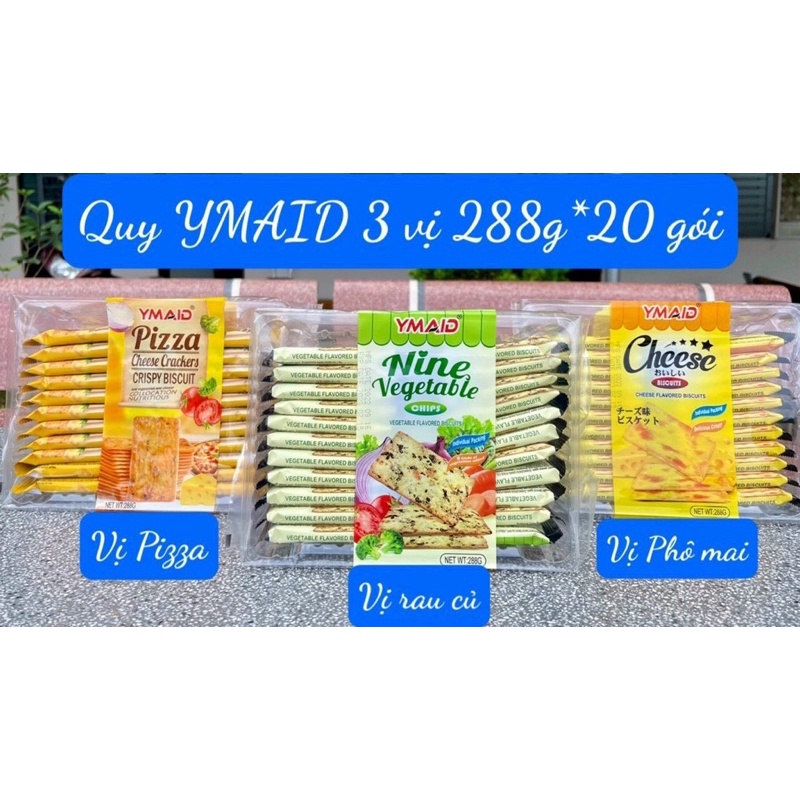 Bánh quy vị rau củ và phoma kèm tặng