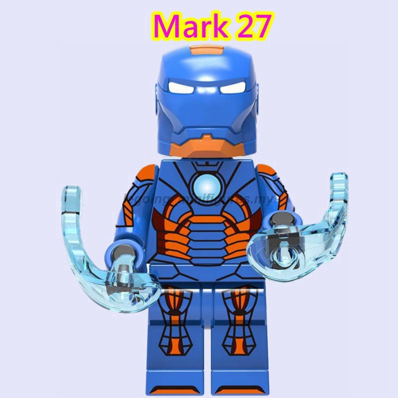 Mô Hình Nhân Vật Người Sắt Mark 85 Tony Stark Hulk Endgame Lắp Ráp