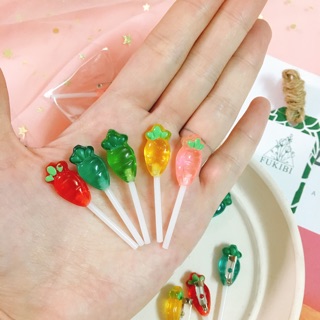 GHIM CÀI ÁO KẸO MÚT TRÁI CÂY ẢNH THẬT