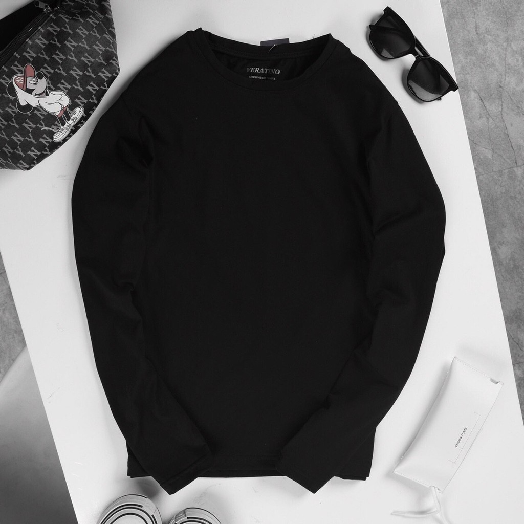 [ẢNH THẬT] Áo thun dài tay longtee basic siêu hot chất cotton cực đẹp - A1 | BigBuy360 - bigbuy360.vn