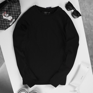 Áo longtee basic chất thun cotton siêu đẹp- A1
