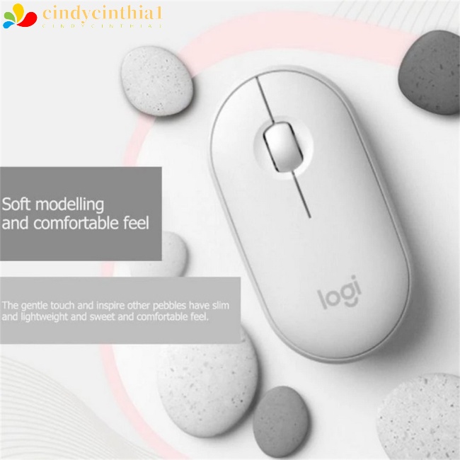 Chuột Bluetooth Không Dây Logitech Pebble M350 5.2+2.4G