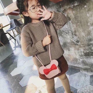 Túi Đeo Chéo Hình Chuột Mickey Cho Bé