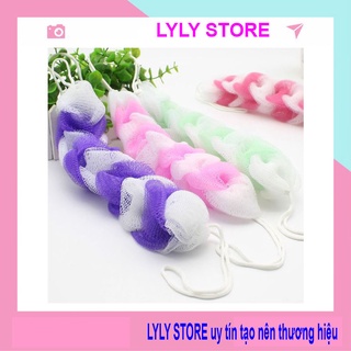 Bông Tắm Tạo Bọt Biển Cọ Lưng Lưới Dài [ BÔNG TẮM LƯỚI DÀI ]