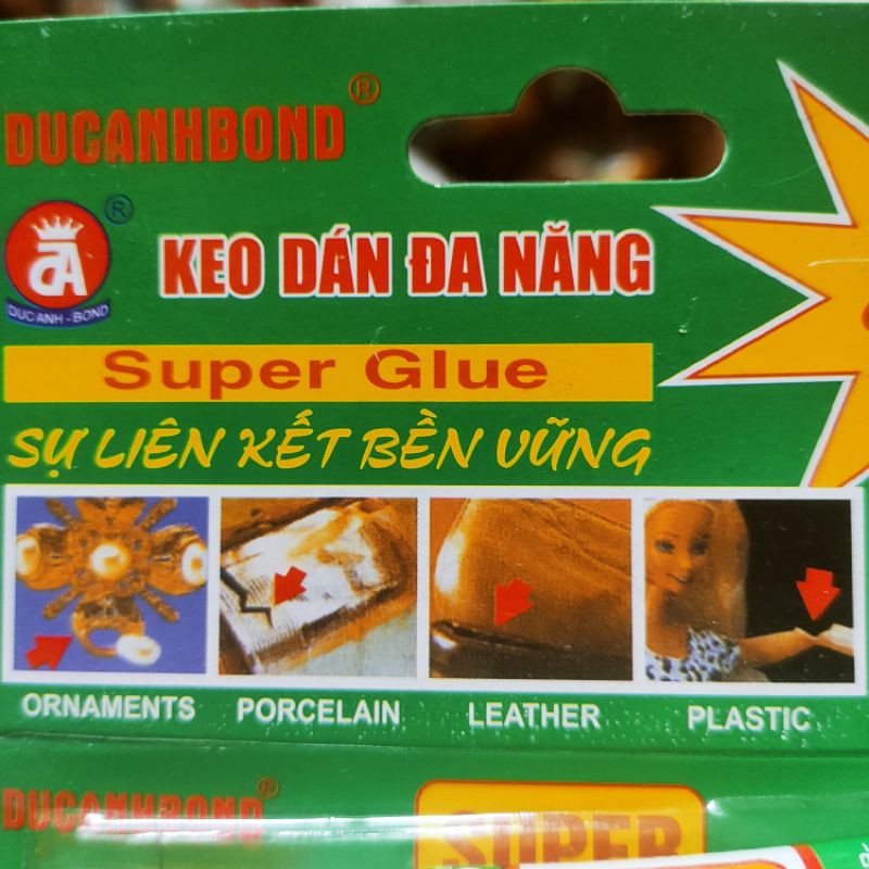 Keo dán đa năng dán giày dép, gỗ, nhựa, kim loại, cao su, gốm, sứ