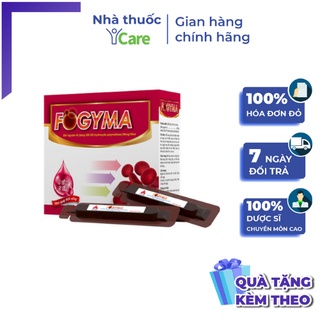 Fogyma hộp 20 ống sắt nước bổ sung cho cơ thể không lo nóng táo bón