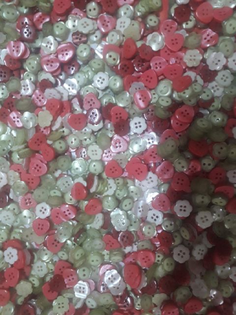 120 Nút kiểu làm đồ handmade. Hàng xuất