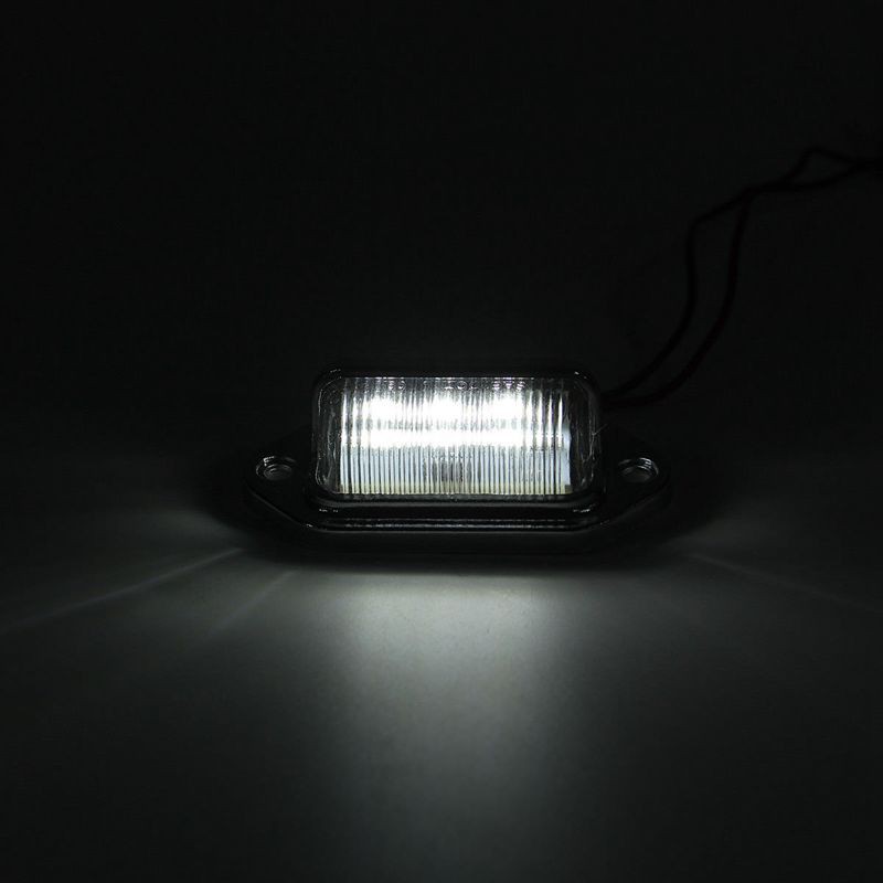 Đèn led gắn biển số xe tải 6 bóng 12-24V RV5855