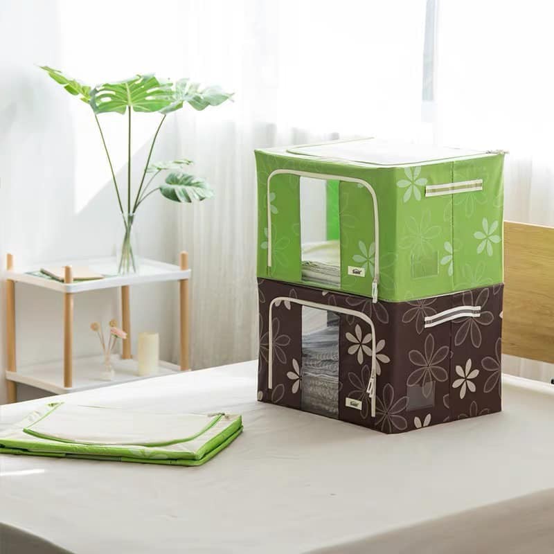 HỘP ĐỰNG ĐỒ LIVING BOX : ĐA NĂNG, THỜI TRANG & TIỆN DỤNG, TÚI ĐỰNG CHĂN KHUNG SẮT, TÚI ĐỰNG CHĂN MÀN CÓ KHUNG SẮT