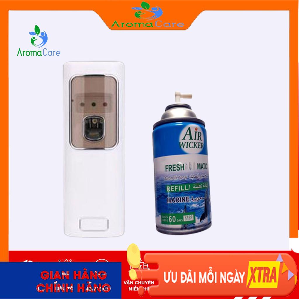 Nước xịt thơm phòng tự động Aroma Care - Cảm biến ánh sáng Kèm theo chai xịt nước hoa khử mùi AIRWICKER