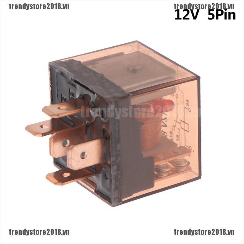 Relay điều khiển xe hơi 12/24V 80A 4/5 Pin SPDT chống thấm nước chất lượng cao