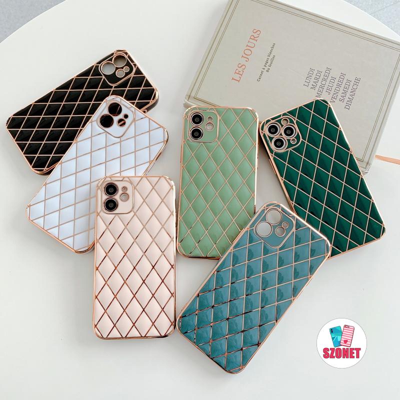 Ốp Điện Thoại Dẻo In Logo Chanel Mạ Điện Sang Trọng Chống Sốc Bảo Vệ Ống Kính Cho iPhone 14 13 12 11 X XR XS MAX 8 7 Plus