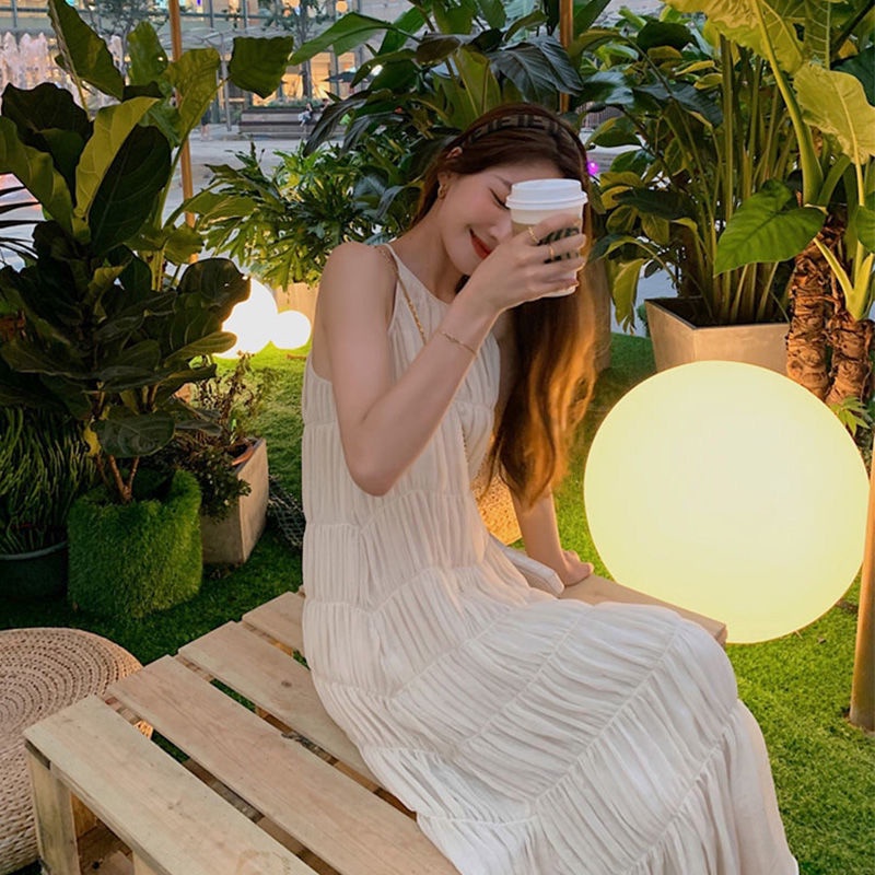 Đầm Voan Hai Dây Mới 2021