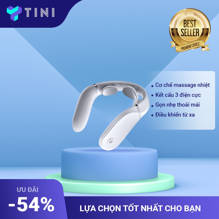 Máy Massage Cổ Tia Hông Ngoại Xiaomi Jeeback G2, Cơ Chế Mát Xa Cổ Vai Gáy Đa Hướng Kết Nối App Thông Minh