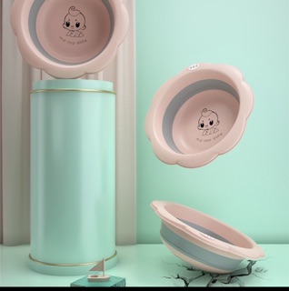 CHẬU RỬA MẶT GẤP GỌN CHO Bé
