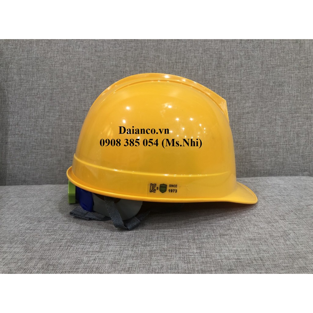 Nón Bảo Hộ Hàn Quốc Kukje 2 Màu Trắng, Vàng (Kèm Hình Thật)