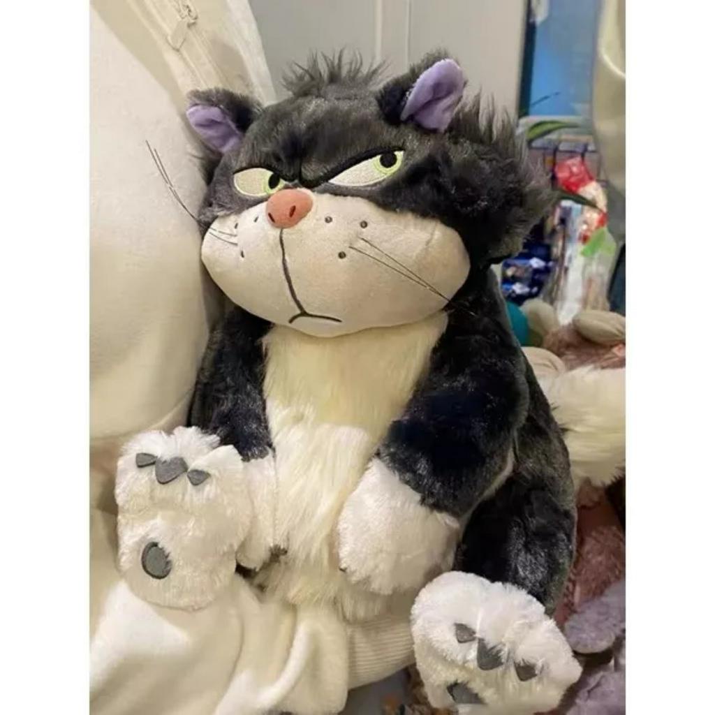 Mèo Bông Lucifer Disney Đồ Chơi Nhồi Bông Hoạt Hình - Mèo Biểu Cảm Hài Hước