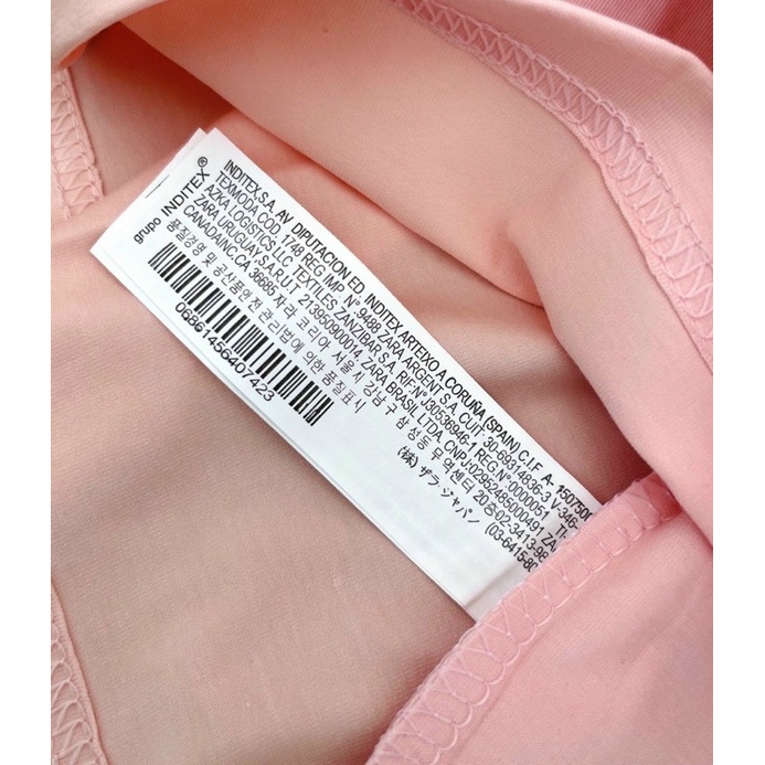 Áo ZARA màu cưng hàng xuất dư kèm ảnh thật shop chụp