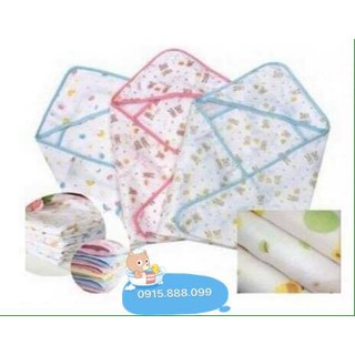 Khăn tắm/ủ xô có mũ cho bé