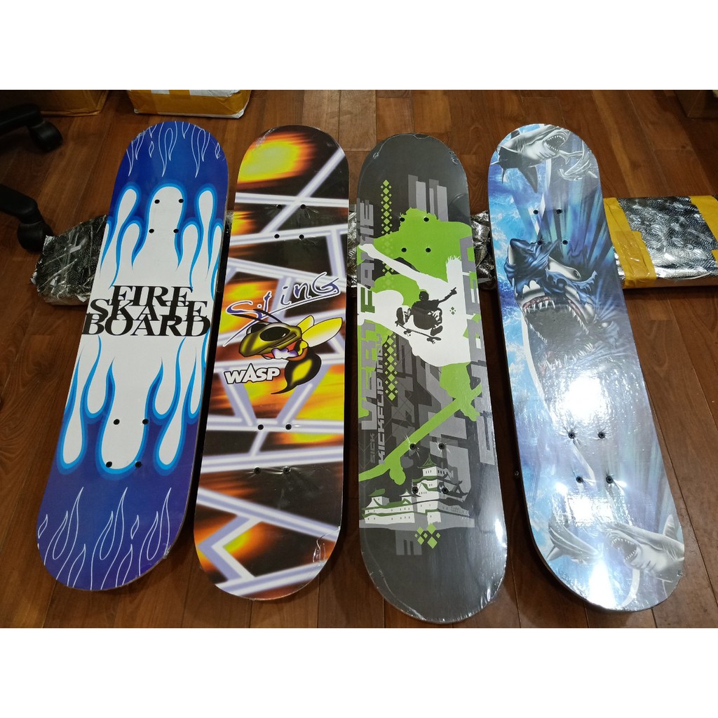 Ván Trượt Skateboard Thể Thao Gỗ Phong Ép 7 Lớp