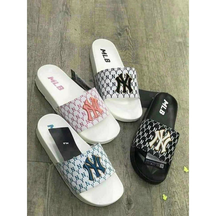 Dép nam nữ quai ngang M.L.B chữ thêu.size 35-39