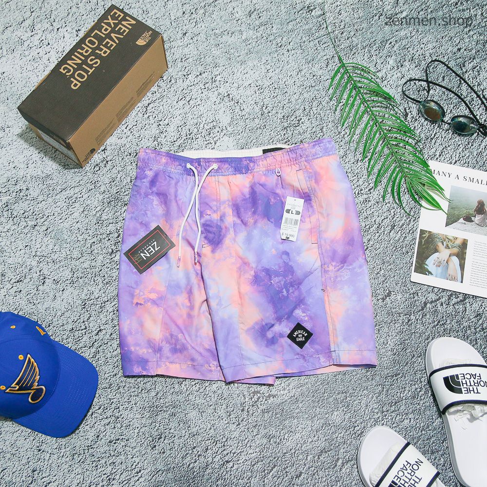 Quần Short Nam Đi Biển American Eagle Xuất Dư Xịn
