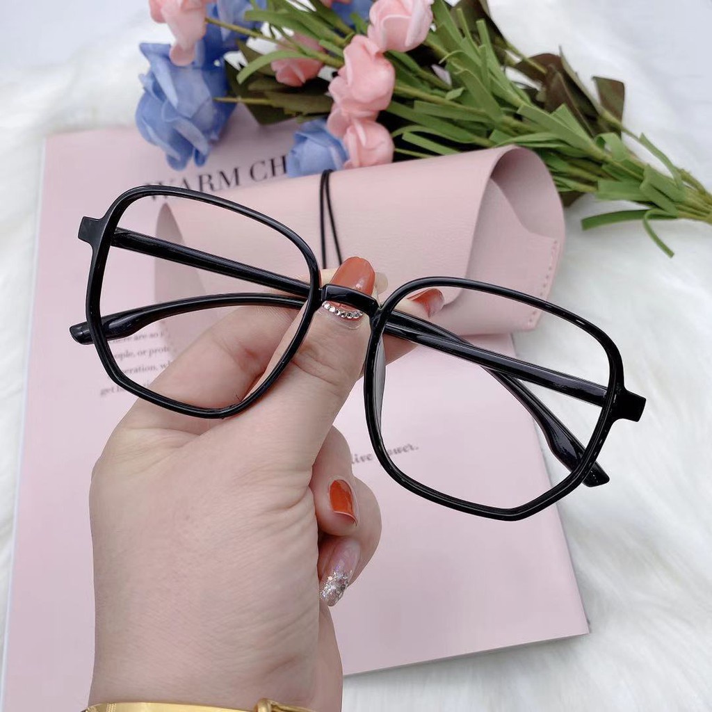 Kính Không độ nam nữ chống tia bức xạ UV mắt trong phong cách Hàn Quốc Hot Search MS01