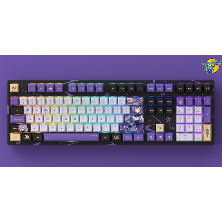 [Phiếu đặt trước] [Mihoyo] [Genshin Impact] Bàn phím chính hãng RGB Keqing Mechanical Keyboard (Đợt 3 - 06/2022)