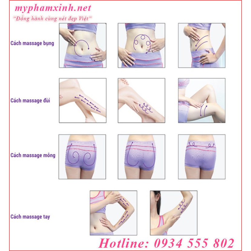 Kem tan mỡ Skin Aec Sliming White Cream 180ml