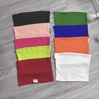 áo ống trơn đủ màu thun mềm