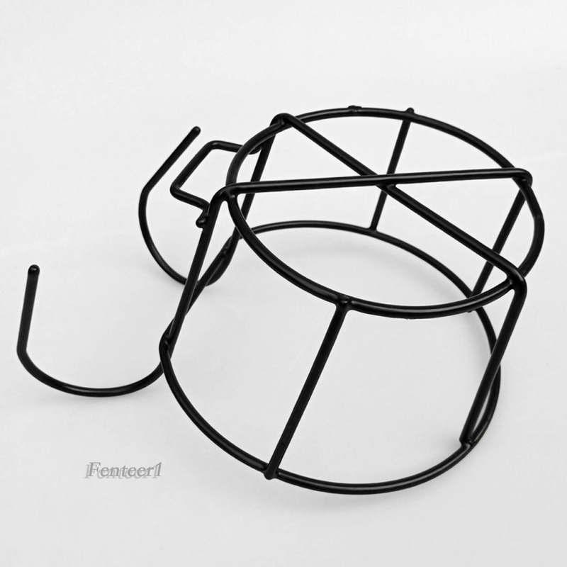 [FENTEER1] Flower Pot Metal Holder Basket Hanging to Wall or Garden Link Fence