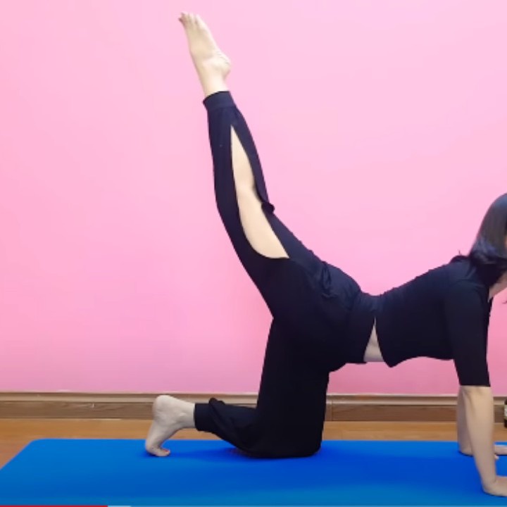 Đồ Tập Yoga Bộ Alibaba ,Tập Zumba, Múa Ống Xẻ Chất Cotton Lạnh Màu Đen