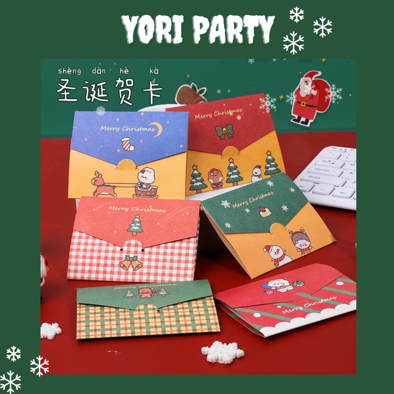 Thiệp Chúc Mừng Noel / Giáng Sinh Ngộ Nghĩnh - Yori Party