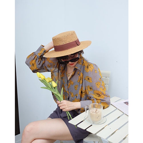 Áo sơ mi hoa form rộng 🌻 họa tiết hoa độc lạ 🌻 bắt mắt, trẻ trung, cá tính FLORAL SHIRT