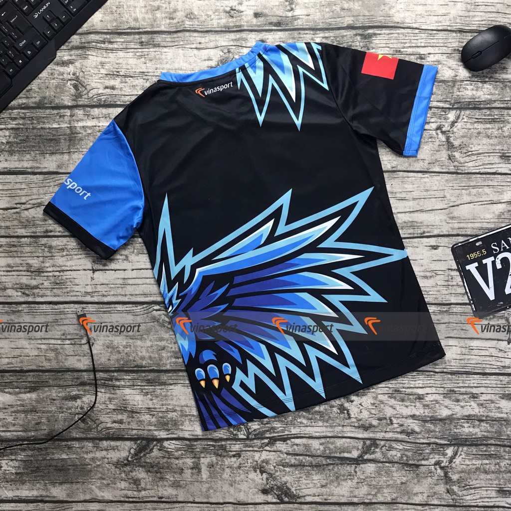 Áo game thi đấu Esports nam ngắn tay – Mẫu thiết kế Phoenix