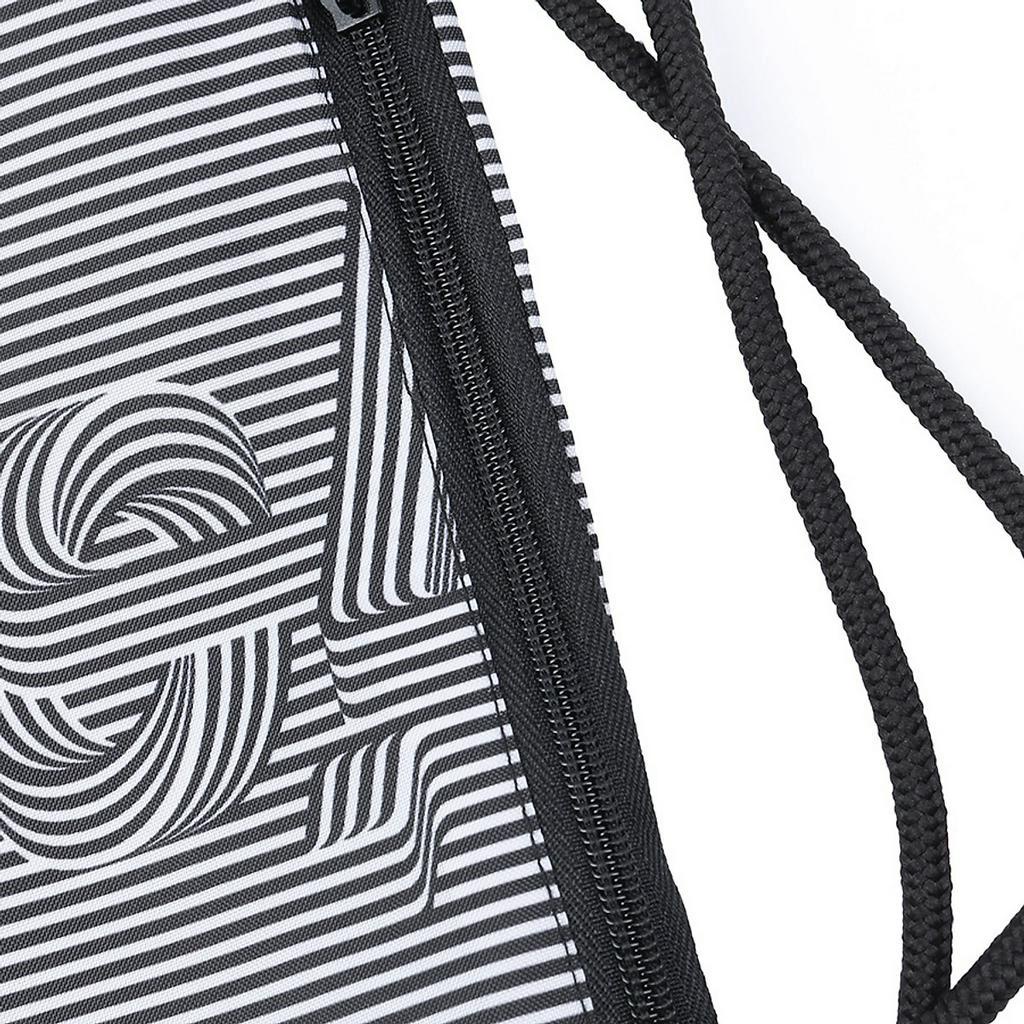 Balo Đa Năng Hình Sọc Đen Trắng Loqi (43 x 34 cm)
