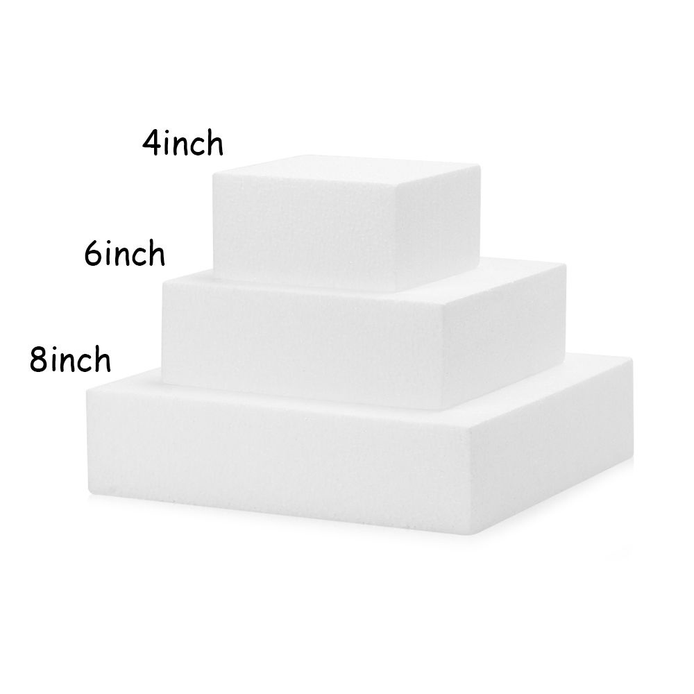 Mô hình bánh kem giả bằng xốp polystyrene dùng trang trí DIY