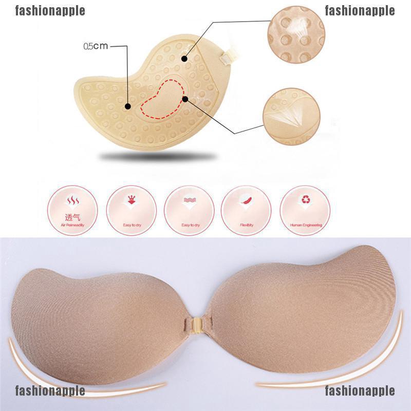 ❀❀ Miếng Dán Nâng Ngực Silicone Không Dây Plus Size