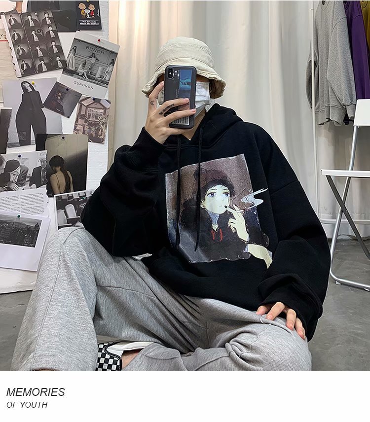 Áo Hoodie Cổ Thuyền Dáng Rộng Thời Trang Cho Nam | BigBuy360 - bigbuy360.vn