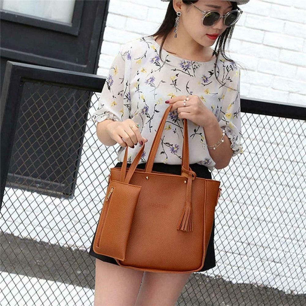 UUMIR Set 4 Túi Xách Da Thời Trang Dành Cho Nữ