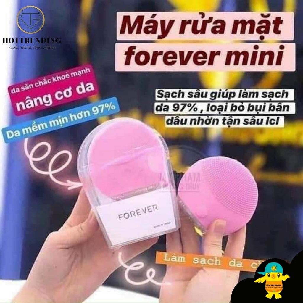 Máy Rửa Mặt Cao Cấp Rung Sóng Siêu Âm Sonic 4.0 - Rửa Sạch Sâu Da Mặt Hàng Chuẩn